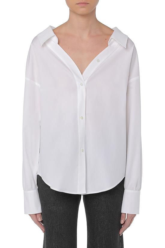  모스키노 블라우스 0201 8770 0001 BIANCO - MOSCHINO