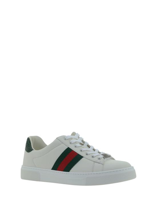 26SS 구찌 웹 스니커즈 757943AACAG 9055 WHITE - GUCCI