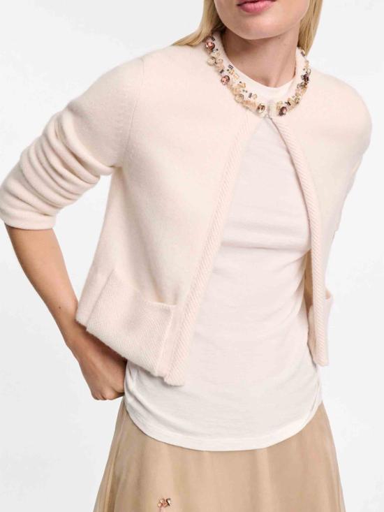 25FW 도로시 슈마허 가디건 252 110202 111 Beige - DOROTHEE SCHUMACHER