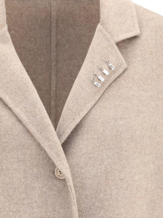 25FW 에르마노 설비노 코트 D476D301CBNHO M4703 BEIGE - ERMANNO SCERVINO