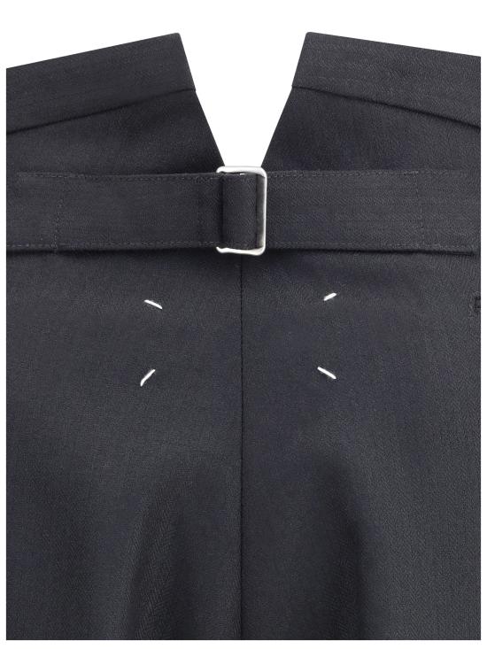 25FW 마르지엘라 스트레이트 팬츠 SI0KA0005S60307 900 BLACK - MAISON MARGIELA