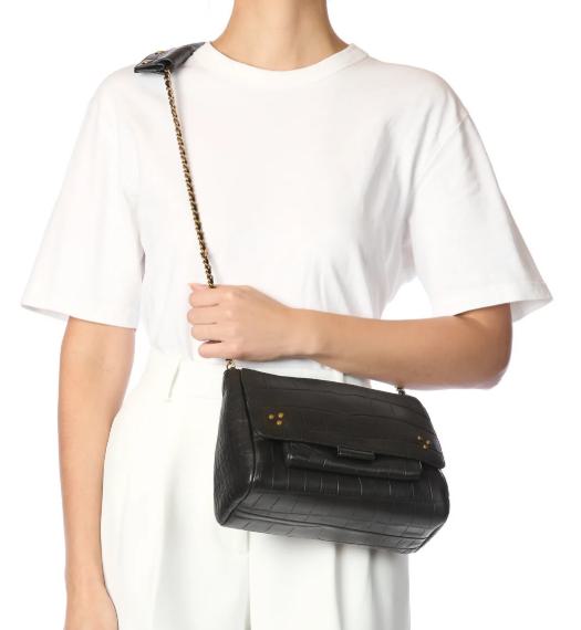 25FW 제롬 드레이퓌스 가방 44LULUMVAImprim Croco Noir Black - JEROME DREYFUSS