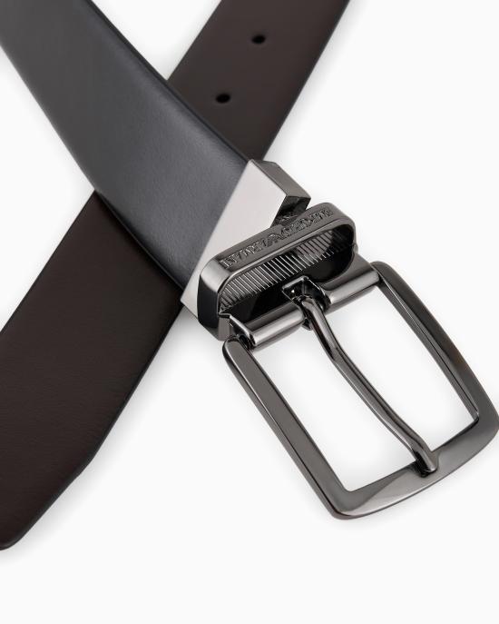 25FW 엠포리오 아르마니 벨트 Y4S576 Y748I 88044 Nero testa di moro - EMPORIO ARMANI