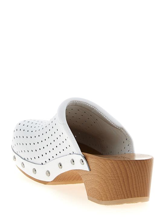 25FW 발렌시아가 플랫 슈즈 827403WB2609000 White - BALENCIAGA