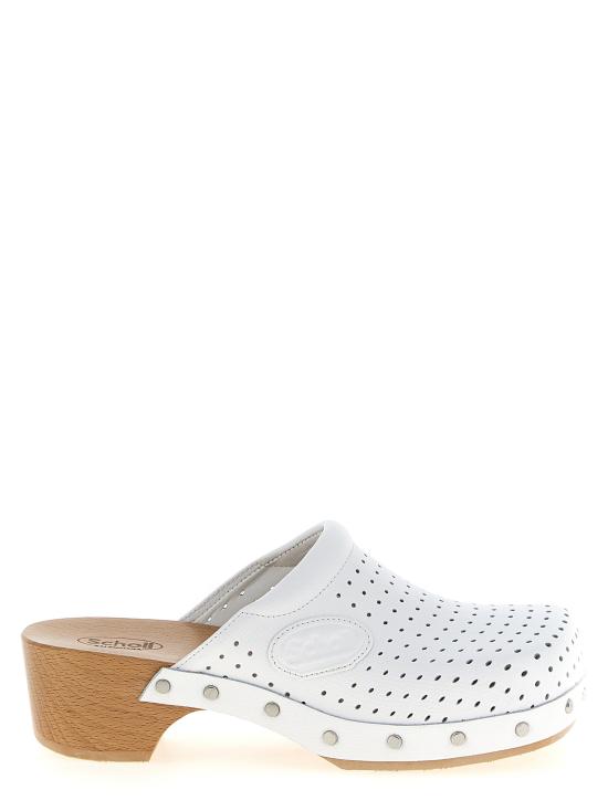 25FW 발렌시아가 플랫 슈즈 827403WB2609000 White