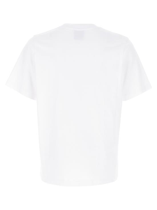 25FW 카사블랑카 탑 MPF25JTS00104MONTAGNEONDULEE White - CASABLANCA