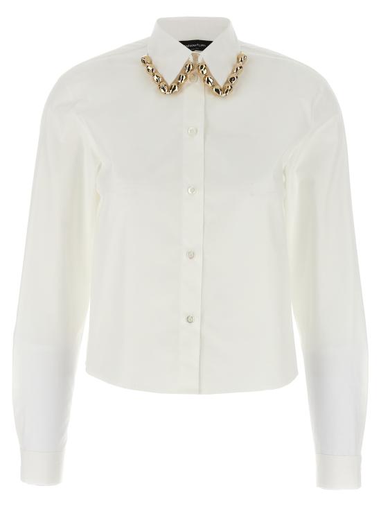 25FW 파비아나 필리피 블라우스 CAD215F312D65021 White