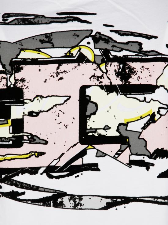 25FW 디젤 반팔 티셔츠 A195520PLAT 100 BIANCO - DIESEL