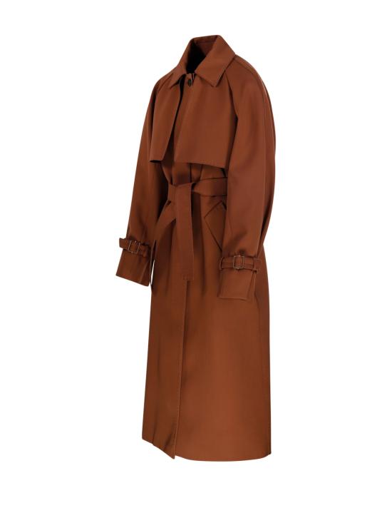 25SS 막스마라 트렌치 코트 2421026025699 003 TOBACCO - MAX MARA