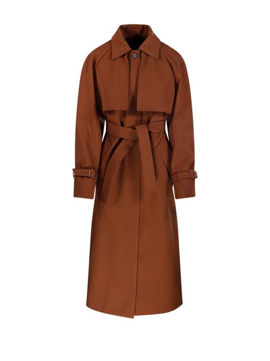 25SS 막스마라 트렌치 코트 2421026025699 003 TOBACCO