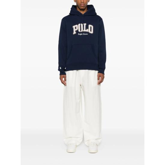 25FW 랄프 로렌 후드 티셔츠 710981149003 NAVY BLUE - RALPH LAUREN