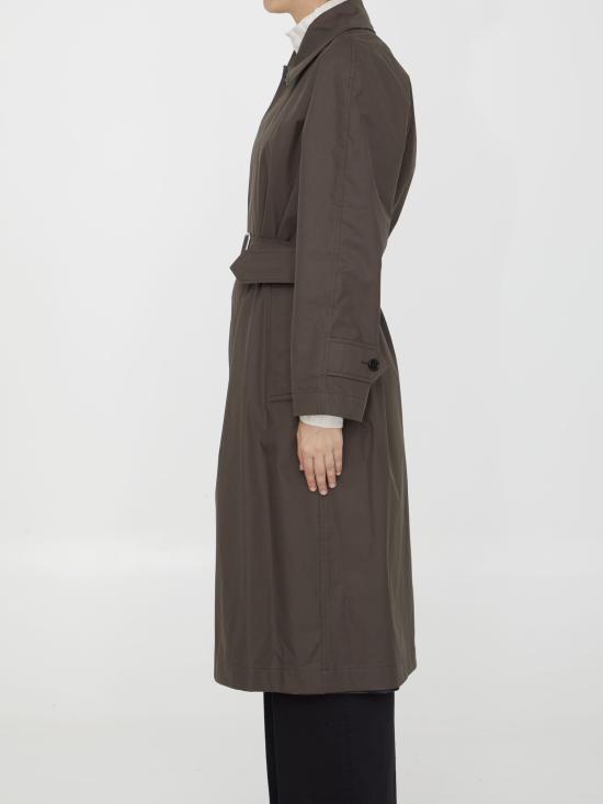  버버리 트렌치 코트 8077364 GREEN - BURBERRY