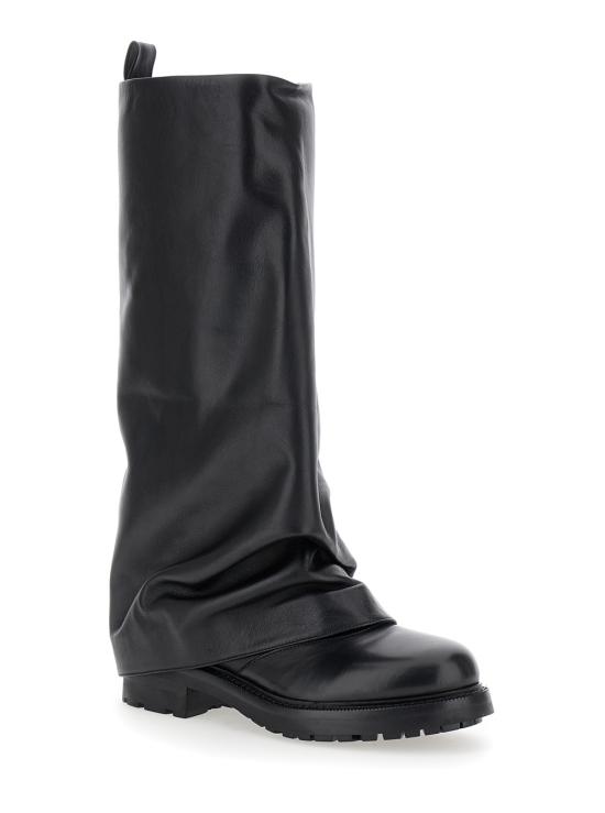 25FW 스트레티지아 부츠 A5790NATURENERO Black - STRATEGIA
