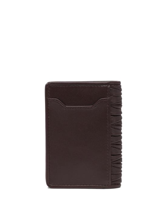 25FW 미우미우 반지갑 5MC103AFPPF0NBL BROWN DOM - MIU MIU