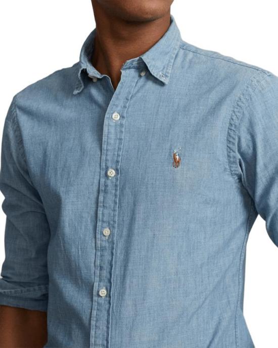 25FW 폴로 랄프로렌 데님 셔츠 710548538 001 CHAMBRAY - POLO RALPH LAUREN