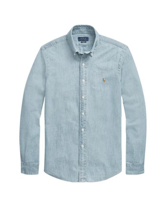 25FW 폴로 랄프로렌 데님 셔츠 710548538 001 CHAMBRAY