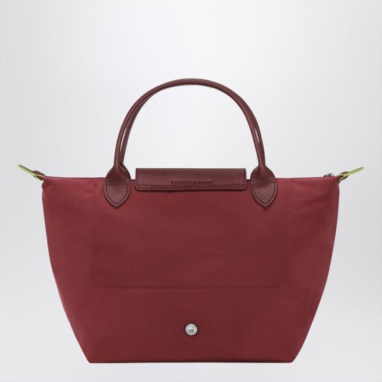  롱샴 르 플리아쥬 그린 스몰 탑 핸들 백  L1621919 Red - LONGCHAMP