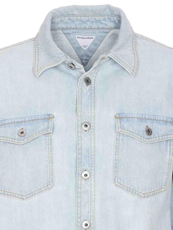  보테가베네타 데님 자켓 813505V4ZR04132 Blue - BOTTEGA VENETA