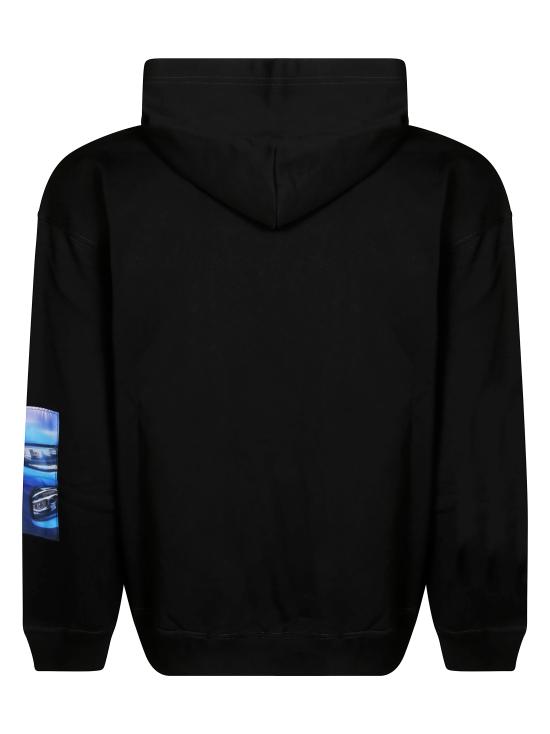 25FW 디젤 후드 티셔츠 A196420BMB 9XX NERO - DIESEL