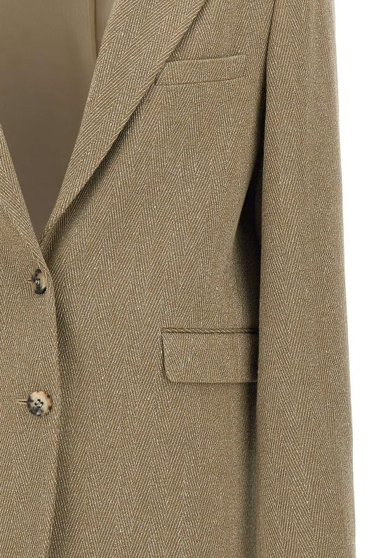 25FW 골든구스 수트 자켓 GWP02461 P00208982971 Beige - GOLDEN GOOSE