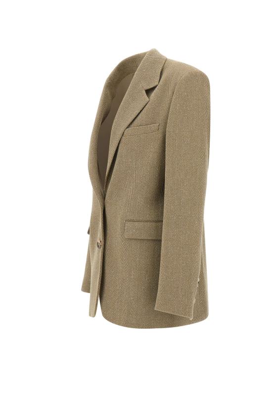 25FW 골든구스 수트 자켓 GWP02461 P00208982971 Beige - GOLDEN GOOSE