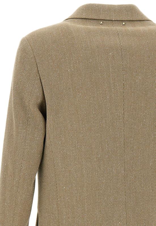 25FW 골든구스 수트 자켓 GMP02177 P00208982971 Brown - GOLDEN GOOSE