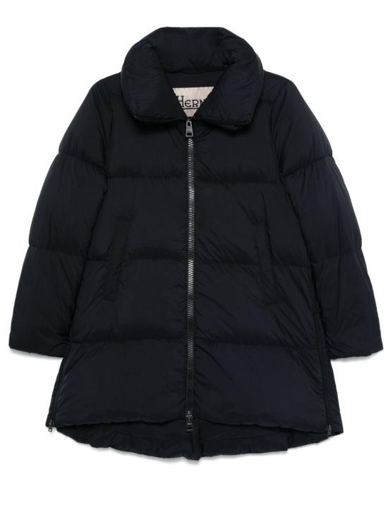 25FW 에르노 에코에이지 A-셰이프 다운 자켓  PI001959D12456Z9300 Black