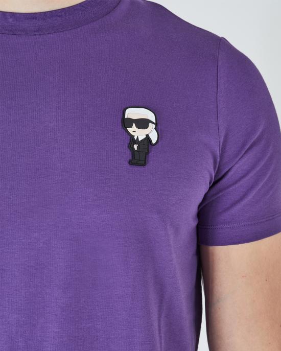 25SS 칼라거펠트 반팔 티셔츠 755027 500221 250 VIOLA - KARL LAGERFELD