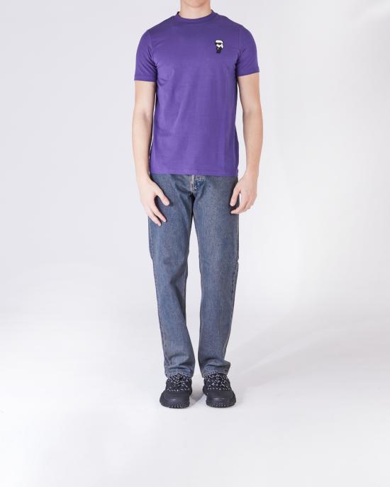 25SS 칼라거펠트 반팔 티셔츠 755027 500221 250 VIOLA - KARL LAGERFELD