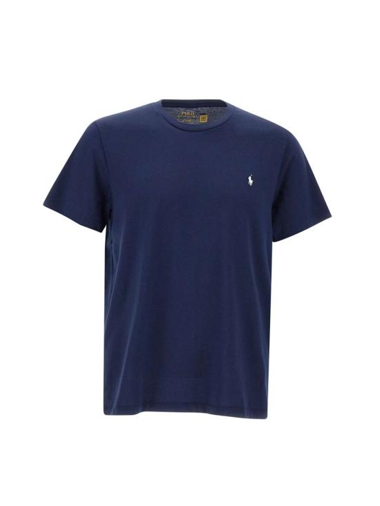 24FW 폴로 랄프로렌 반팔 티셔츠 714844756 002 Blue - POLO RALPH LAUREN