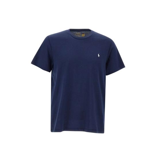 24FW 폴로 랄프로렌 반팔 티셔츠 714844756 002 Blue - POLO RALPH LAUREN