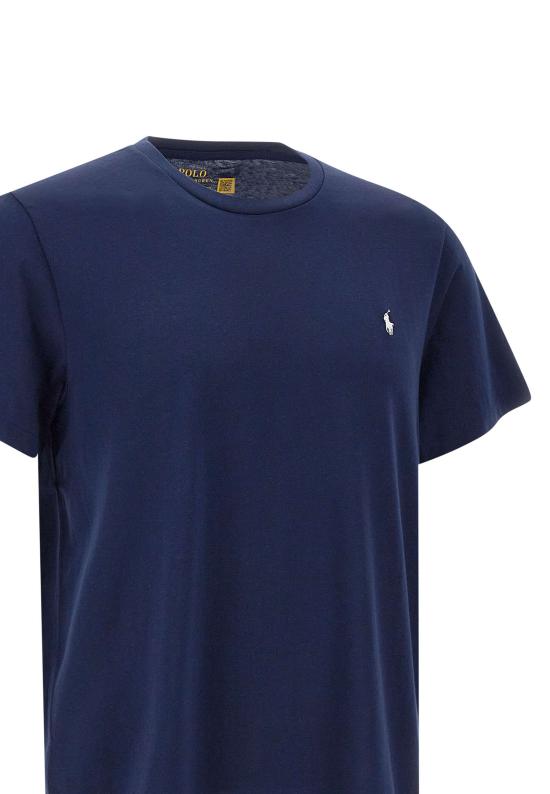 24FW 폴로 랄프로렌 반팔 티셔츠 714844756 002 Blue - POLO RALPH LAUREN