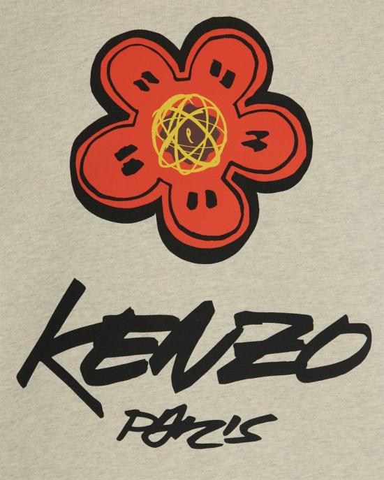 25FW 겐조 스웨터 FF65SW2524MC93 PALE GREY - KENZO