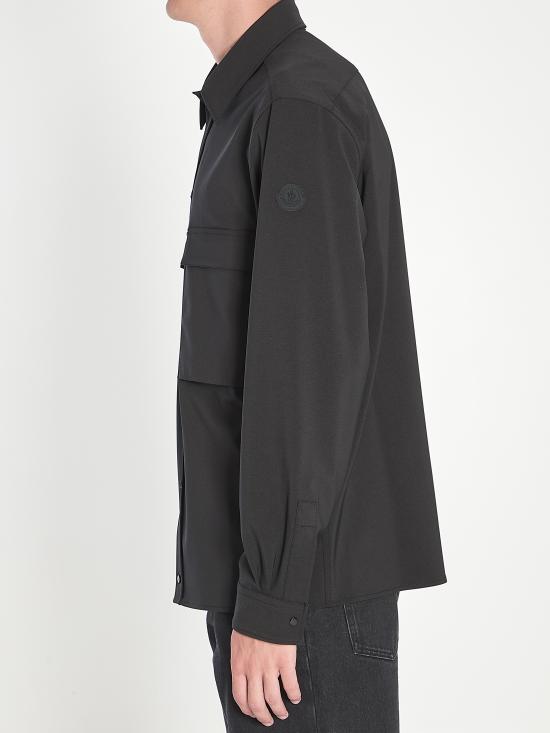 25FW 몽클레어 긴팔 셔츠 K20912F00002 BLACK - MONCLER
