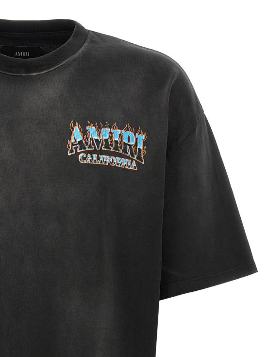 25FW 아미리 반팔 티셔츠 AMJYTE1210BLACK Black - AMIRI