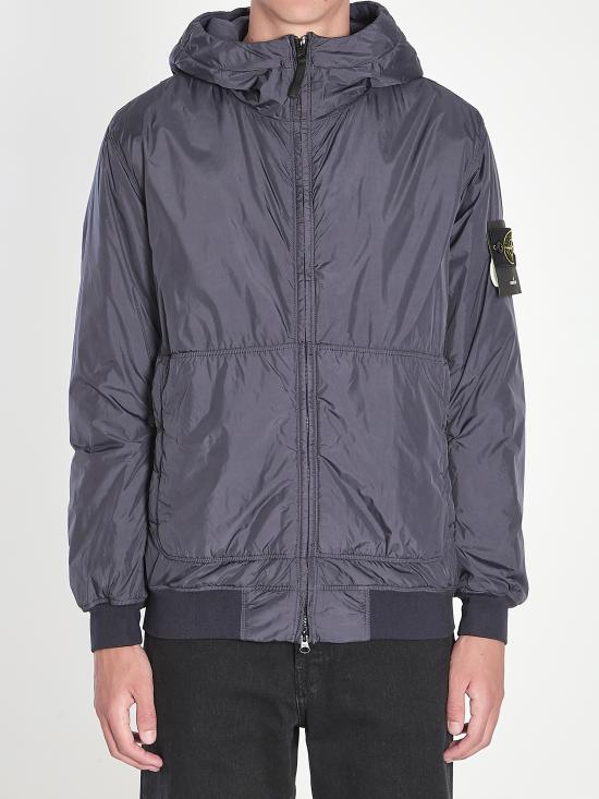 25FW 스톤 아일랜드 크링클랩스 안티 드롭 윈드 레지스턴스 패디드 자켓  K2S154100013 BLUE