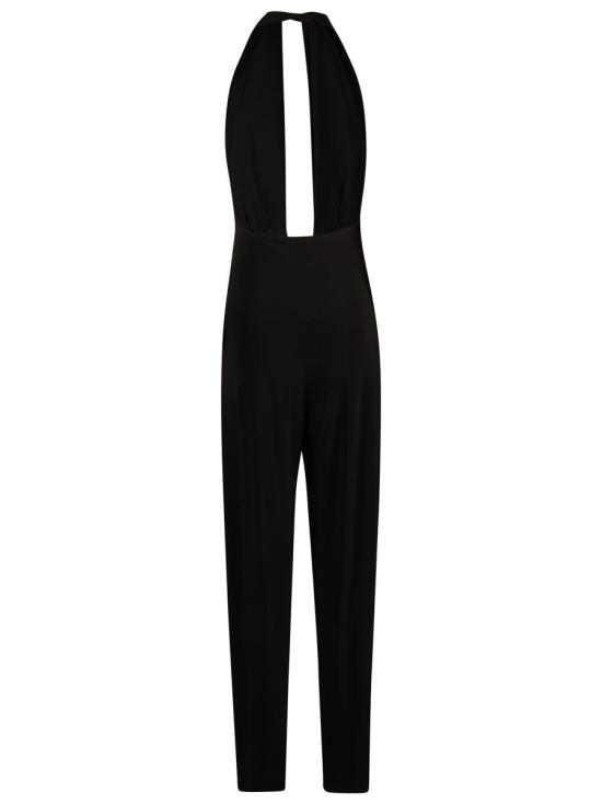 25FW 노마카말리 점프수트 KK225JPLQ38001 Black - NORMA KAMALI