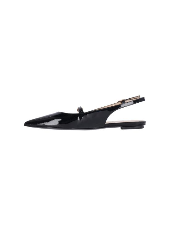 25FW 스튜어트 와이츠먼 플랫 슈즈 SL523 BLK Black - STUART WEITZMAN