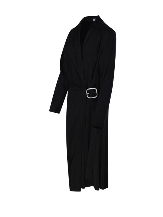 25SS 로에베 미디 원피스 S359Y09XH2 1100 BLACK - LOEWE