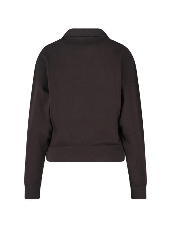 25FW 이자벨마랑에뚜왈 로스 집업 스웨트셔츠 SW0093FA A1M07E 02FK Black - ISABEL MARANT ETOILE