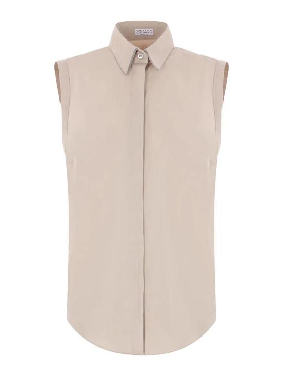  브루넬로 쿠치넬리 셔츠 M0091MA616C7498 Beige