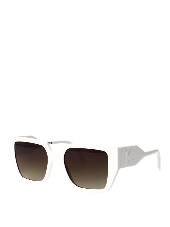 26SS 칼라거펠트 선글라스 KL6098S105 White - KARL LAGERFELD