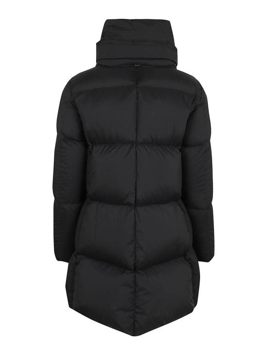 25FW 에르노 에코에이지 A-셰이프 다운 자켓  PI001959D12456Z9300 Black - HERNO