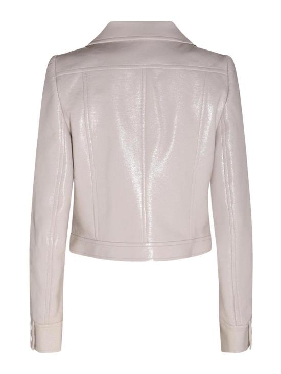  쿠레쥬 가죽 자켓 PERCBL005VY00149100 Grey - COURREGES