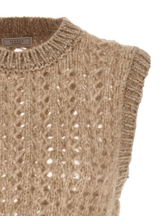 25FW 페세리코 베스트 A98185F03 9196C47C Beige - PESERICO