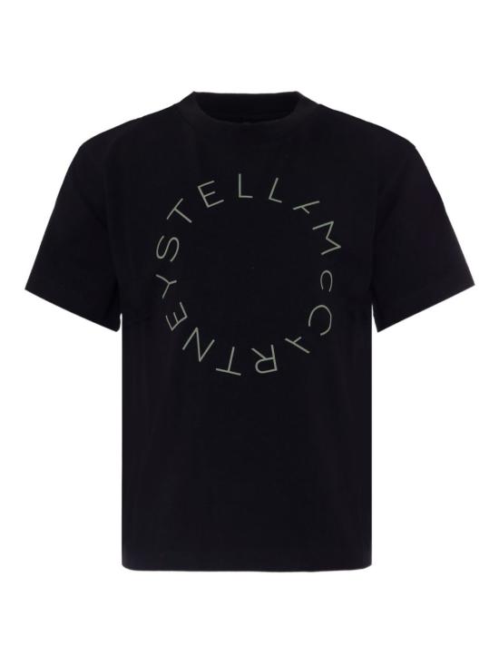 25FW [키즈] 스텔라 맥카트니 티셔츠 TX8S01 Z0434930 Black