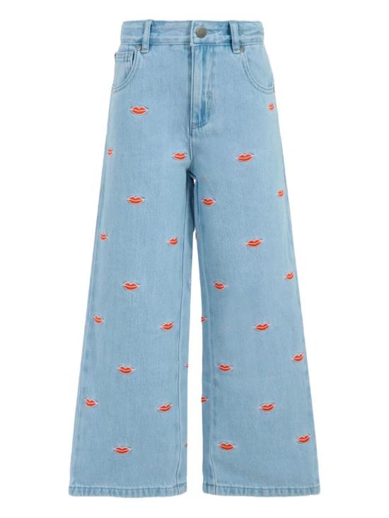 25FW [키즈] 스텔라 맥카트니 진 TX6D10 Z3112 626EM AVIO EMBROIDERED