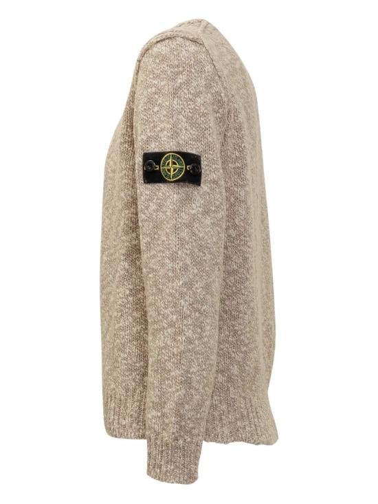 25FW [키즈] 스톤 아일랜드 풀오버 K2S165100004 S00M2 V0M95 SAND MELANGE - STONE ISLAND