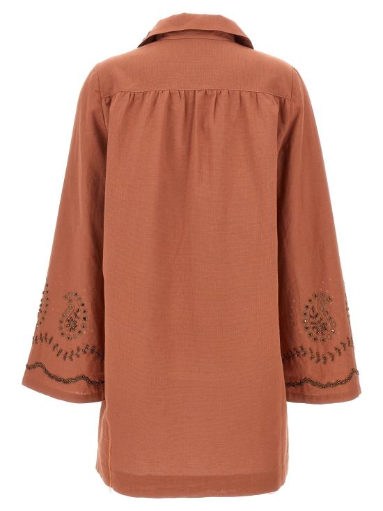  포르텔라 숏 원피스 WGENEVIEVECM009AMA Bordeaux - FORTELA