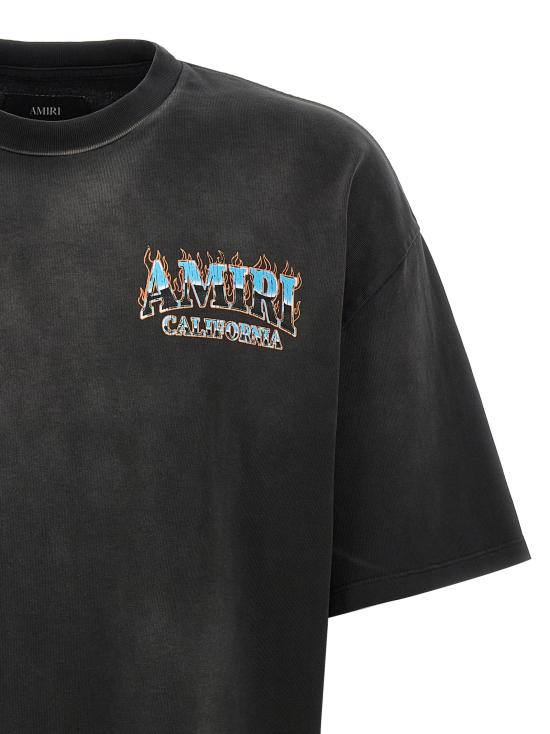 25FW 아미리 반팔 티셔츠 AMJYTE1210BLACK - AMIRI